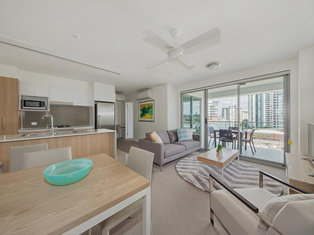 Link Portside Wharf Apartment Hotel Brisbane Exterior foto