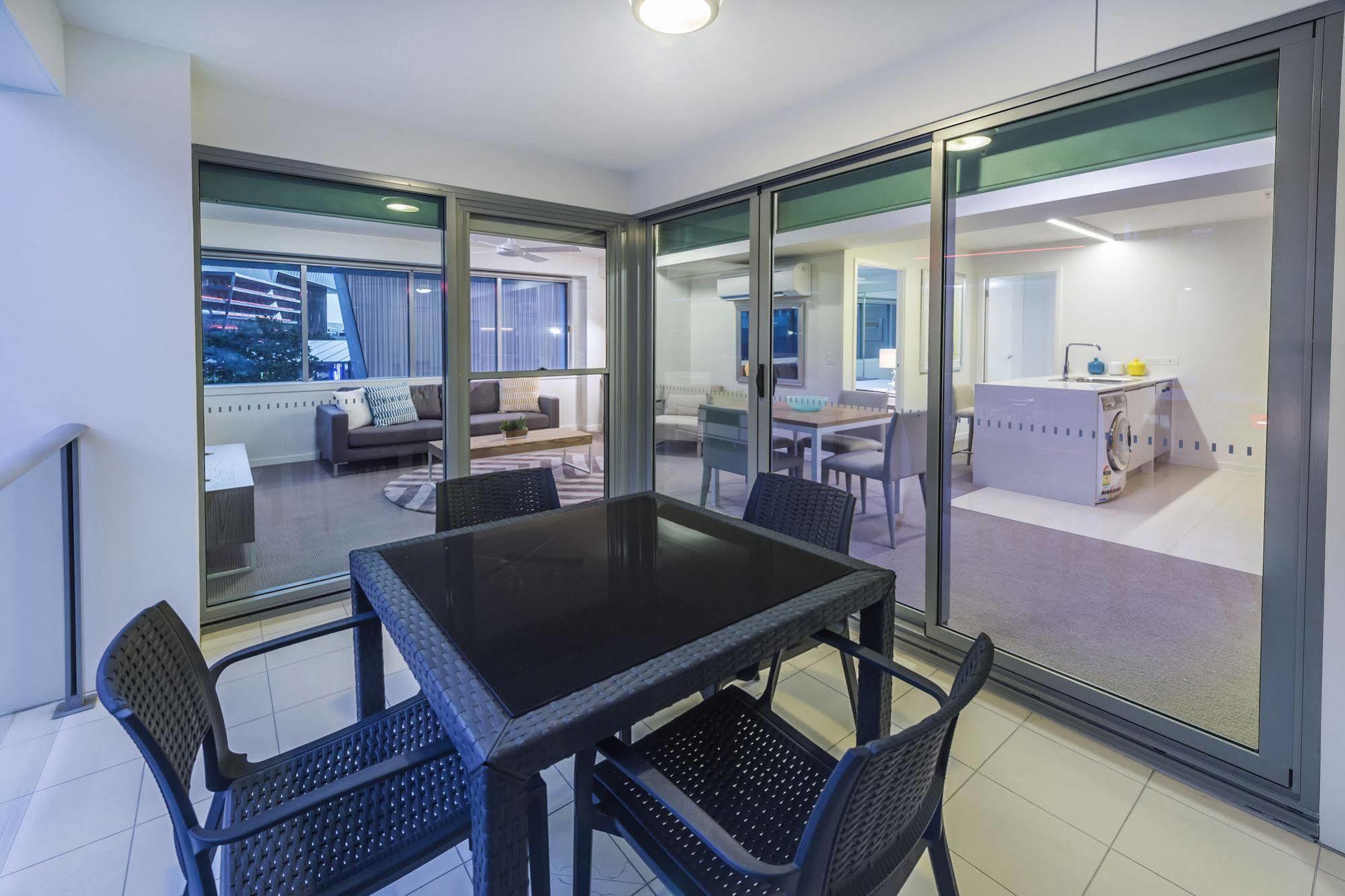 Link Portside Wharf Apartment Hotel Brisbane Exterior foto